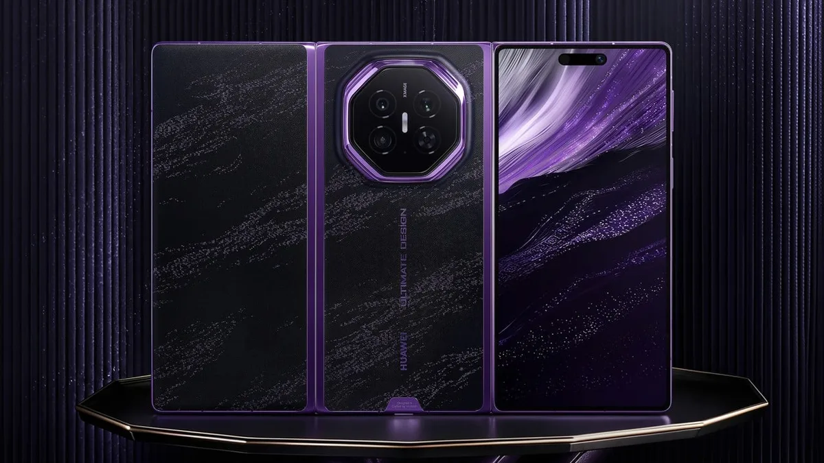 Huawei unveils new trifold smartphone powered by Tau Scaling Law-based Kirin chip