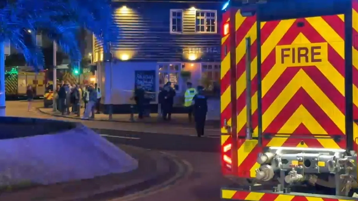 Hotel fire that sparked mass evacuation being treated as suspicious