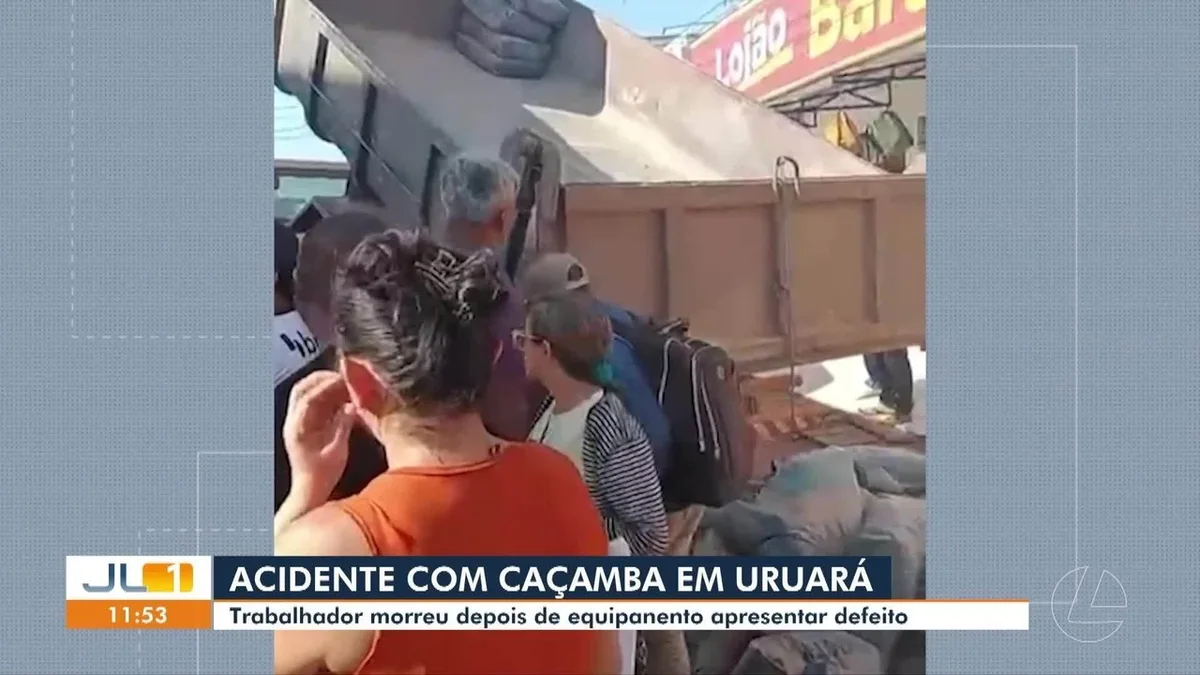 Trabalhador morre após ser atingido por caçamba de caminhão em Uruará, no Pará