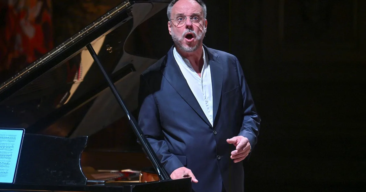 El barítono alemán Matthias Goerne tuvo su tarde primaveral en el Teatro Colón interpretando "Viaje de invierno"
