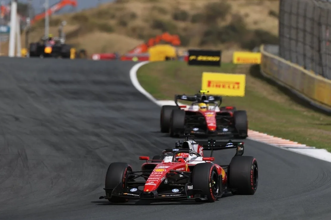 F1: Ferrari explica estratégia que desagradou Hamilton durante o GP da Holanda
