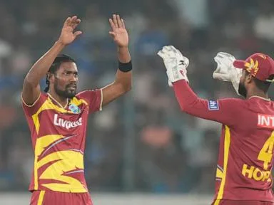 Shai Hope’s 102 gives West Indies series-leveling win over India in fourth cricket T20