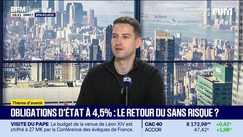 Obligations d'État à 4,5 % : le grand retour du « sans risque » ? - 22/09