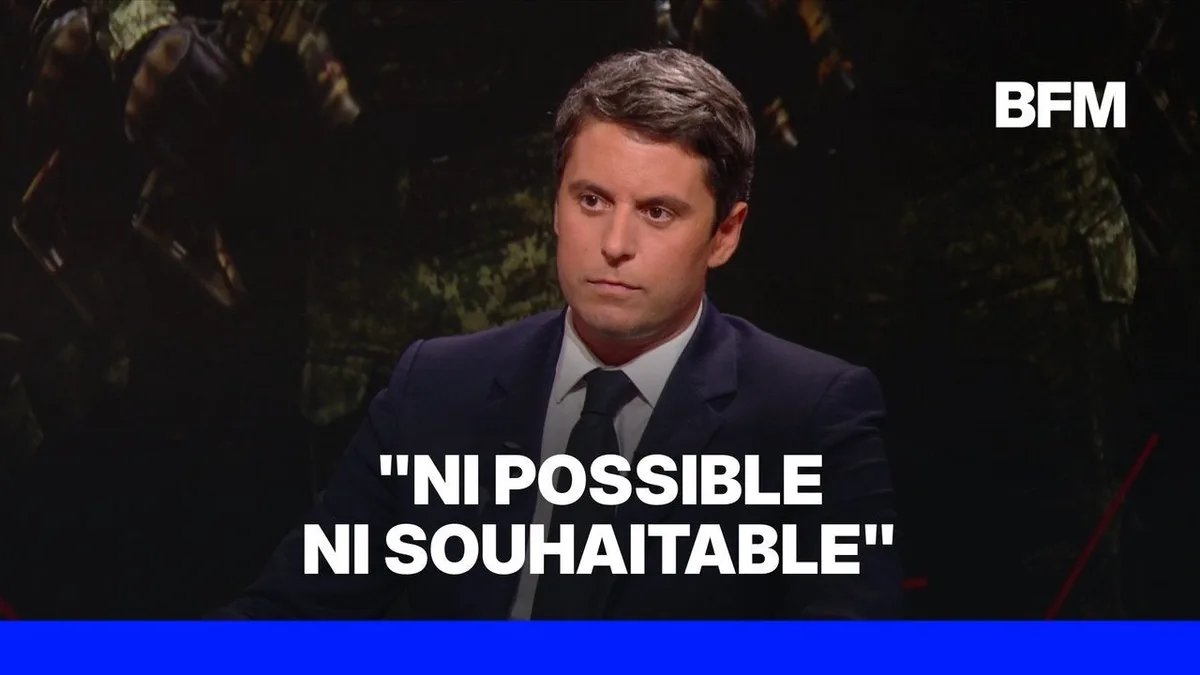 "Ni possible, ni souhaitable": Gabriel Attal pas favorable à une baisse des taxes sur le carburant