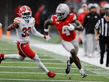 Jeremiah Smith, Julian Sayin star as No. 5 Ohio State beats Maryland 45-16 before brutal stretch