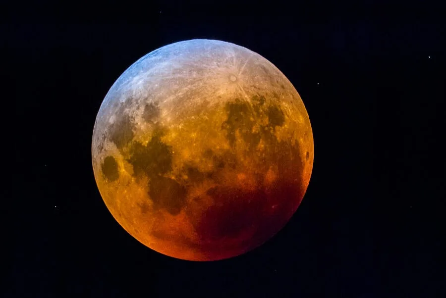 Eclipse lunar parcial será visível em toda a Espanha em 28 de agosto