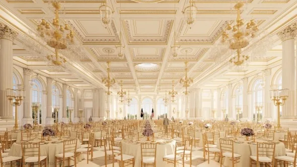 US Supreme Court lets Trump continue White House ballroom construction for now
