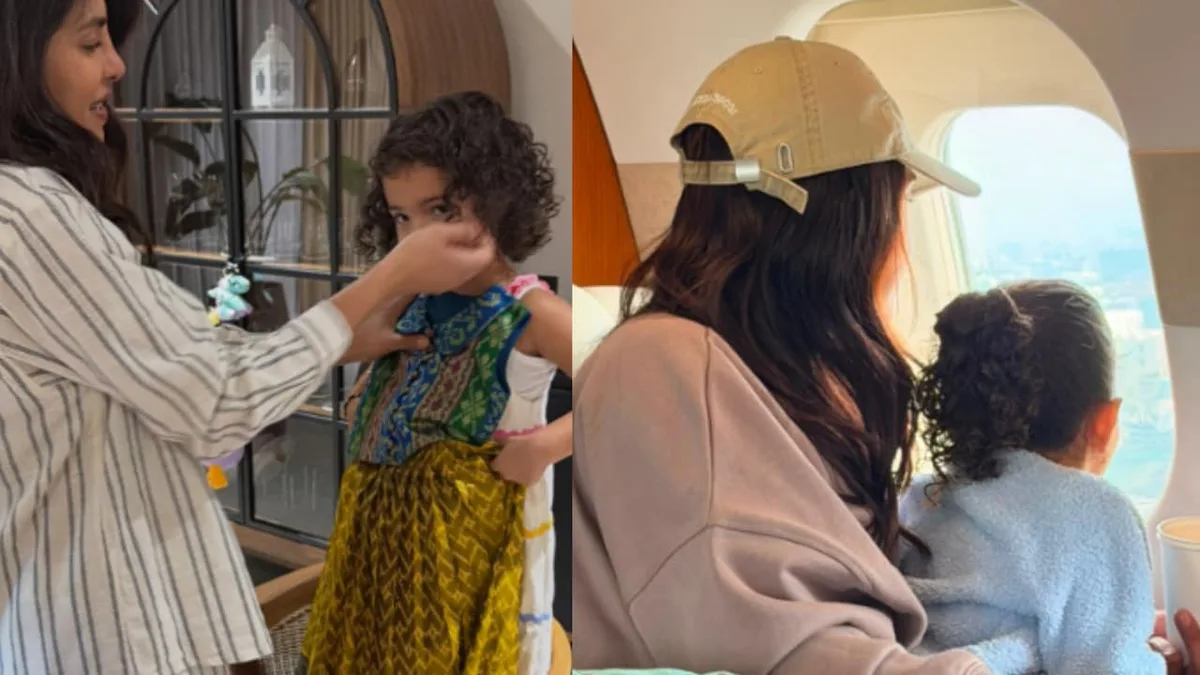 Priyanka Chopra Helps Malti Slip Into A Lehenga, And The Result Is Too Adorable