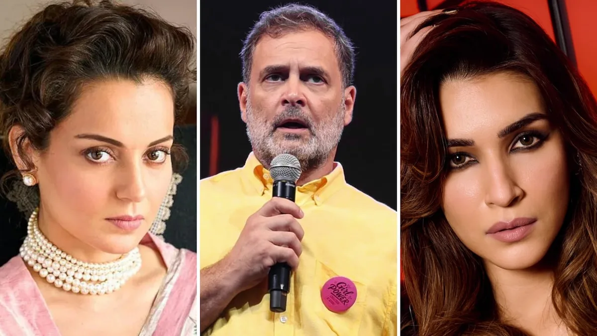 Rahul Gandhi Wades Into Kriti Sanon-Kangana Ranaut Instagram Fight: "What A Woman Wears..."