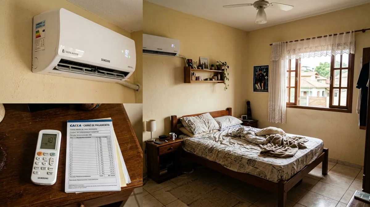 Casal compra ar-condicionado inverter para economizar energia e, depois de alguns anos, vê o compressor quebrar fora da garantia enquanto o aparelho ainda está sendo pago