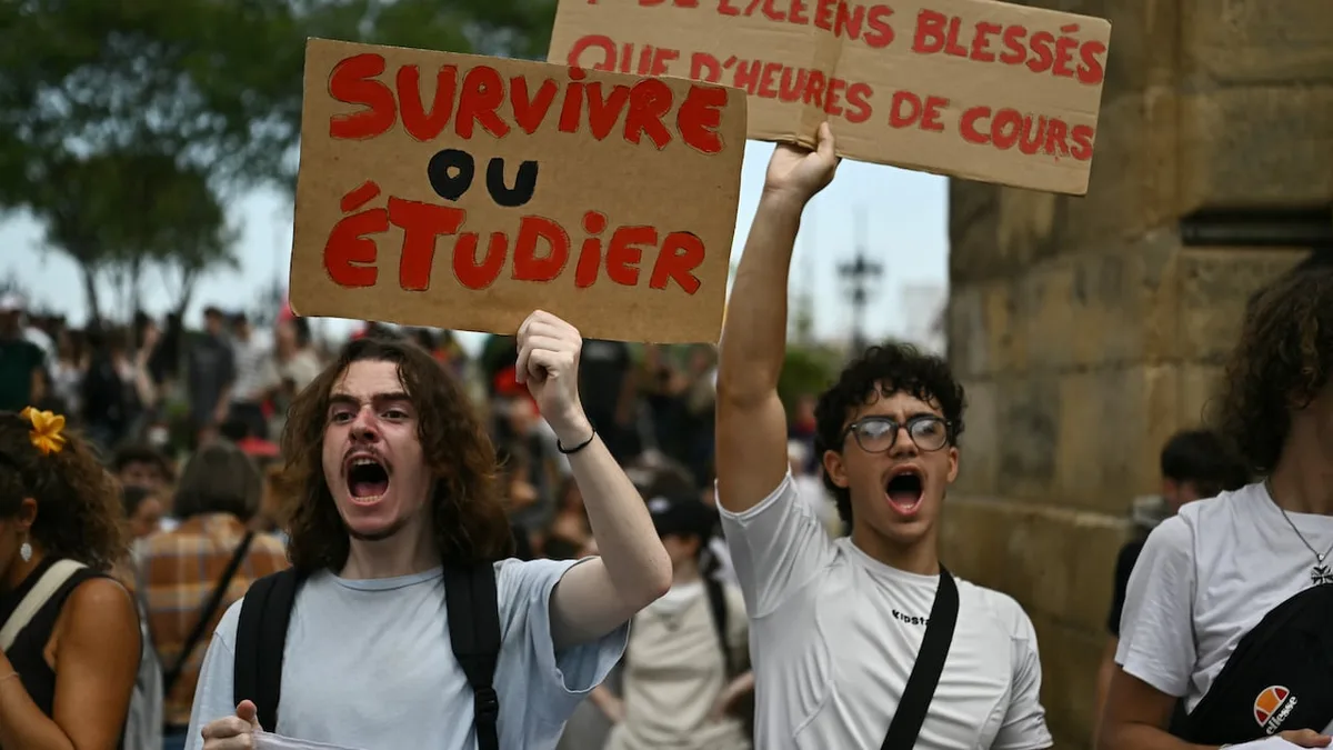 Student-led protests have thrown France into chaos. Here's what's happening