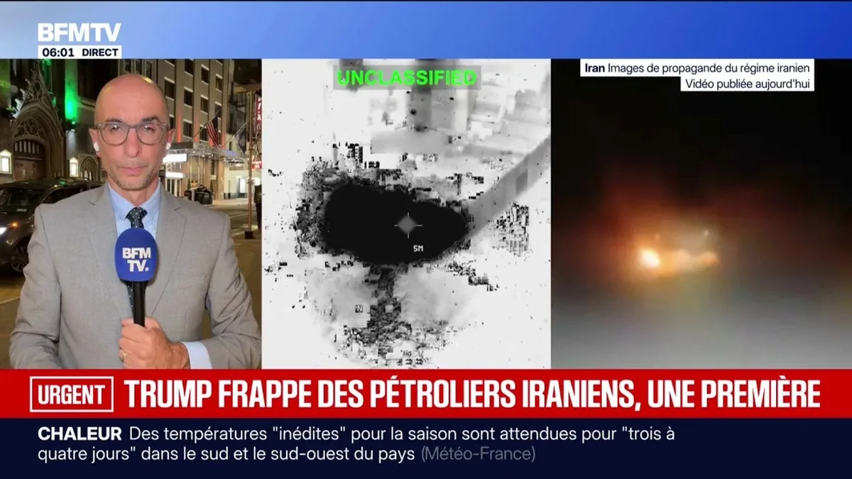 Guerre au Moyen-Orient: les États-Unis renforcent leurs frappes dans le détroit d'Ormuz, notamment contre deux pétroliers