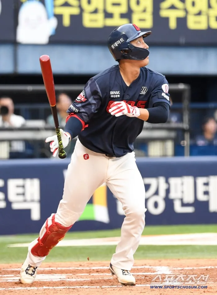 5연패는 안 된다.. 롯데, LG전 라인업 떴다 → 노진혁 DH - 김기준 콜업 [부산 현장]