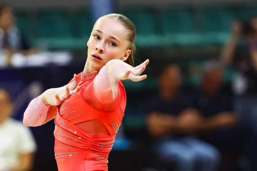 Après l'or à la poutre, Elena Colas s'offre l'argent en finale du sol aux Championnats d'Europe