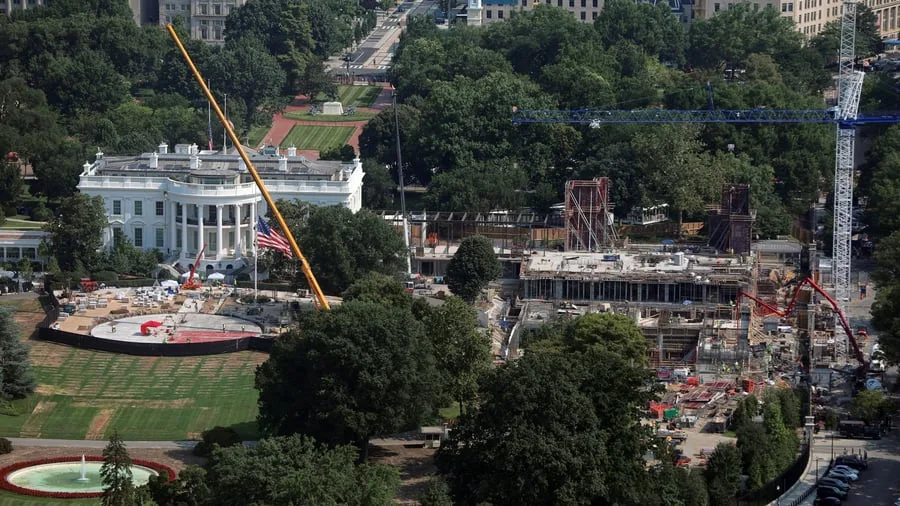 Weißes Haus: Gericht erlaubt vorläufig Weiterbau von Trumps Ballsaal