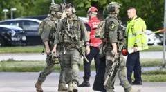 Several injured after sword attack at Swedish school