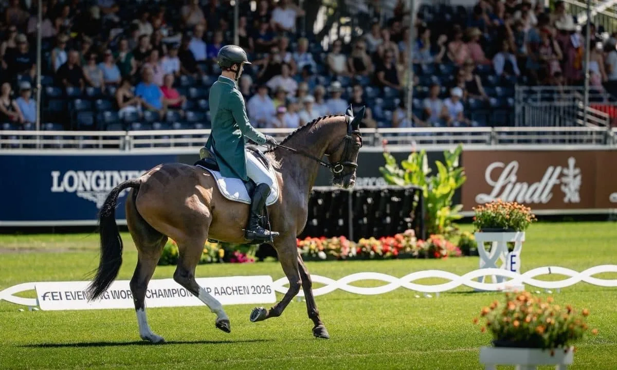 Rafael Losano abre participação brasileira no Hipismo Completo no Mundial