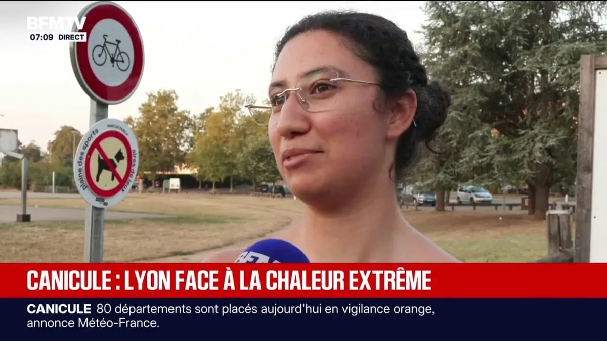 Canicule: les Lyonnais s'adaptent à cette 5e vague de chaleur, jusqu'à 38°C attendus