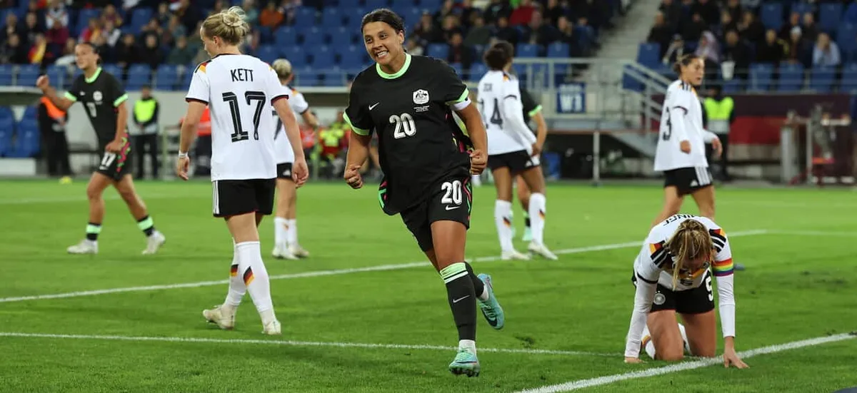 Two goals but no win for Matildas in Germany friendly