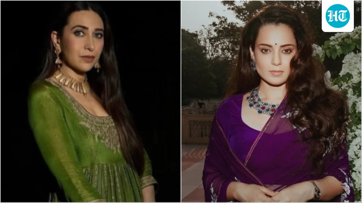 Kangana Ranaut shares rare throwback pic inspired by Karisma Kapoor's 90s fashion, calls her ‘original fashionista’