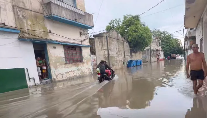 Inundaciones en La Habana: cubanos reportan calles inundadas por las lluvias