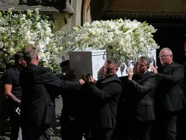 Bonnie Tyler is remembered as worldwide star at her Welsh funeral