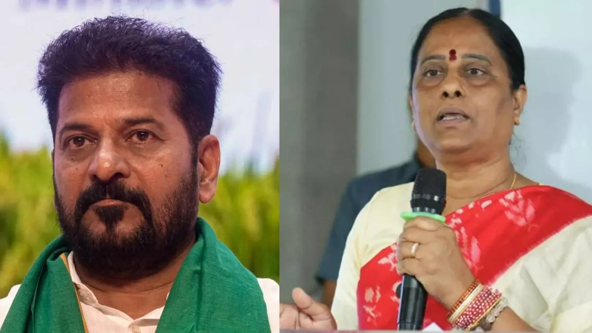 CM Revanth Reddy drops minister Konda Surekha from cabinet