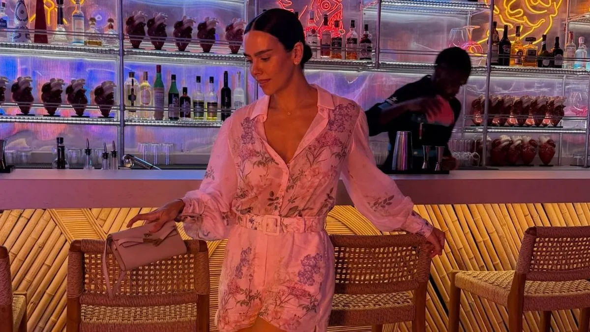 Cristina Pedroche tiene el conjunto floral que es tendencia y es perfecto para la 'rentrée'