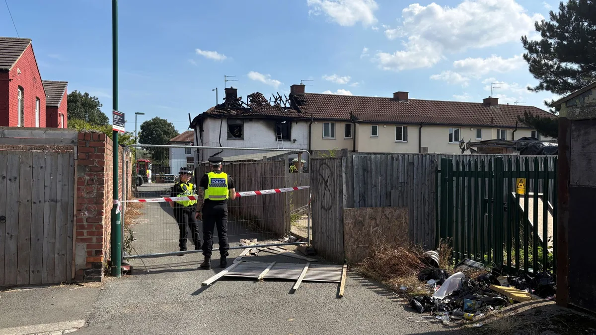 Murder investigation launched after two people die in house fire near Middlesbrough
