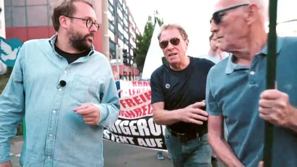 „Frank, unterhalte dich nicht mit Kriegstreibern“ – Paul Ronzheimer unterwegs in Sachsen-Anhalt