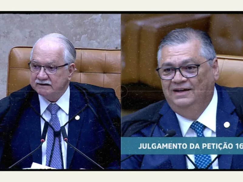 Fachin e Dino se desentendem durante aparte: "seguirei regimento"