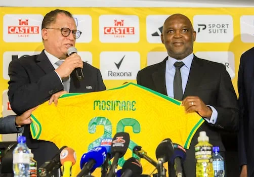 New Bafana coach Pitso Mosimane calm and collected at his first press conference