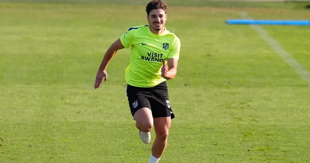 Desde el Atlético de Madrid insisten: "Vamos a ayudar a Julián y lo vamos a seguir cuidando para que pueda darnos todo su potencial"