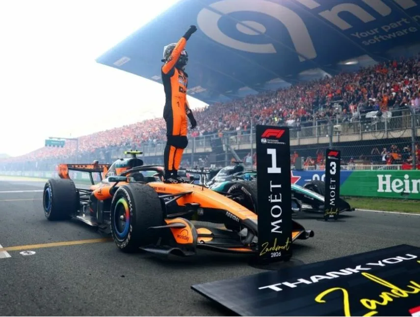 Lando Norris gana GP de Países Bajos
