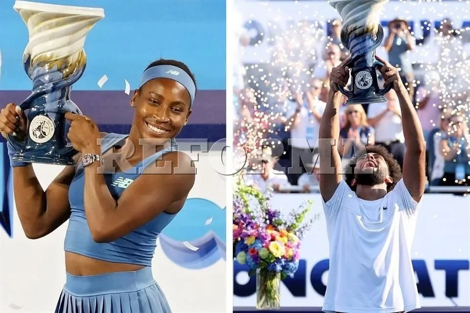 Se coronan Gauff y Fils en el Masters 1000 de Cincinnati