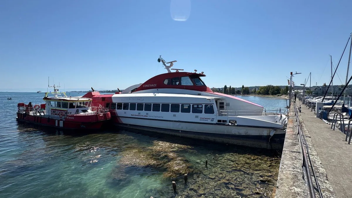Unfall auf dem Bodensee: Schiffsführer nach Katamaran-Unfall aus Klinik entlassen
