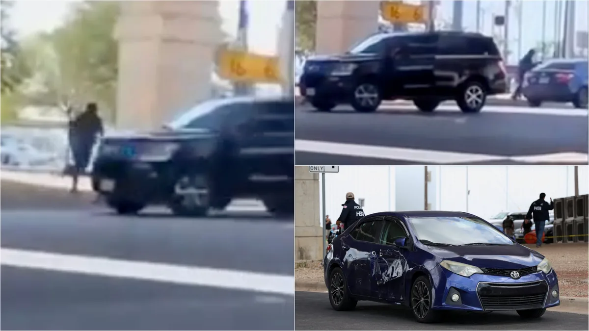 Disturbing Video Shows Chaos Surrounding Austin ICE Shooting