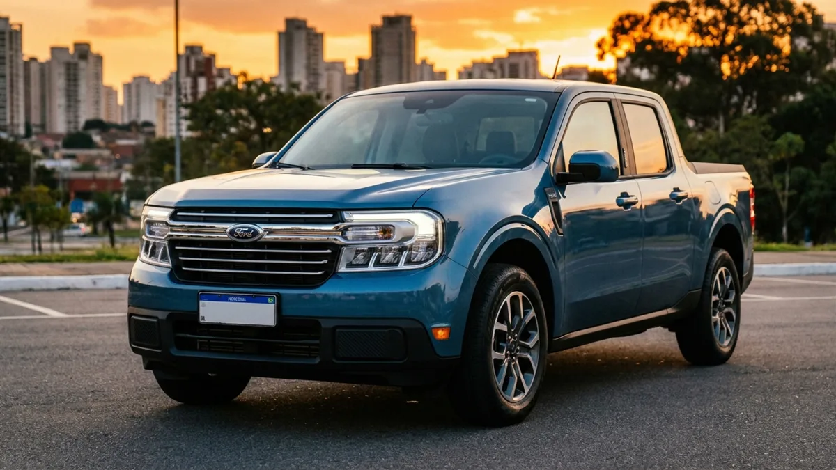 Uma caçamba de 943 litros acompanha um conjunto híbrido de 194 cv e tração integral nesta picape que dispensa o motor diesel e utiliza câmbio eCVT