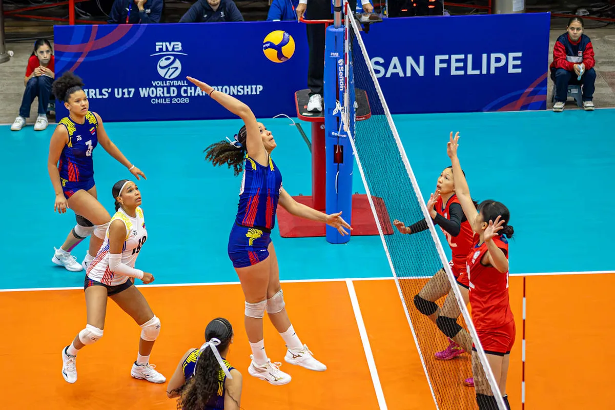 Venezuela cae ante China Taipei y se despide del Mundial Femenino Sub-17 de voleibol