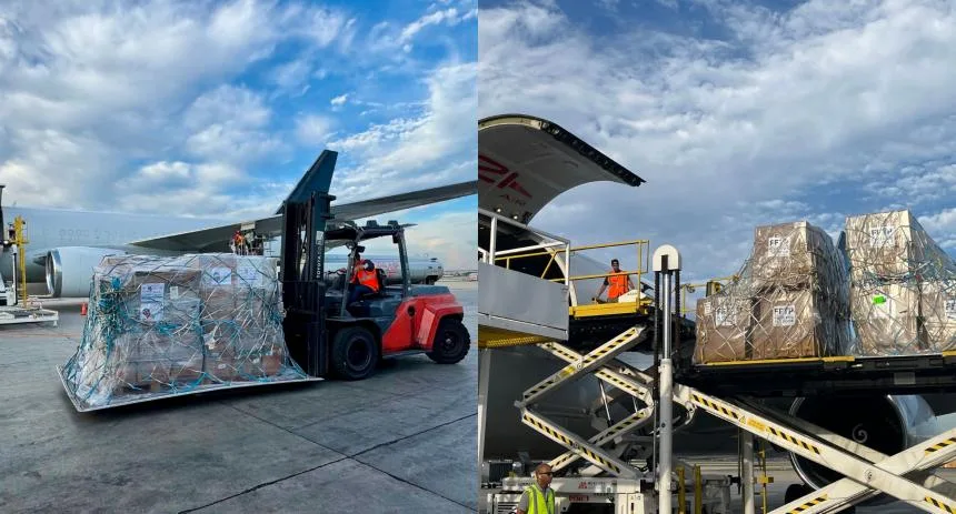EEUU y Amazon enviaron 280 toneladas de suministros por puente aéreo con Venezuela tras terremotos
