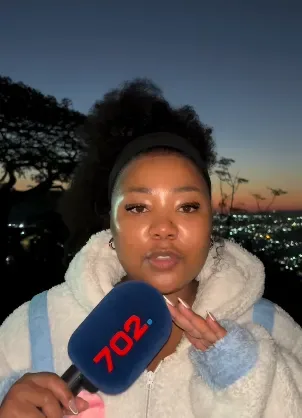 Nthathu Zungu found a 702 mic pop filter and social media has already given her a job