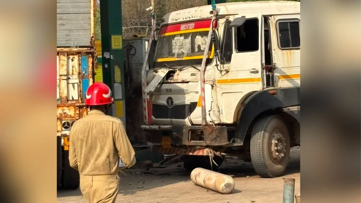 One killed, several injured after gas tank explodes at CNG station in Delhi's Tikri Kalan
