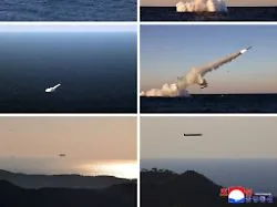 Kim baut Marine aus: Nordkorea testet Marschflugkörper von U-Booten aus