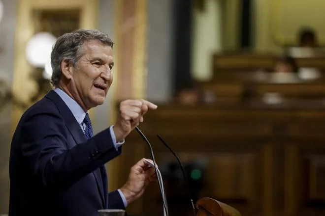 Feijóo culpa a Marruecos de la "invasión" y advierte a Sánchez que "pagará ante la Justicia"