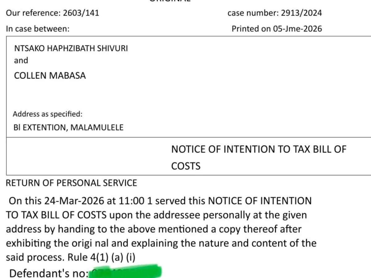 Malamulele sheriff claims to have ‘served’ dead man court papers six months after burial