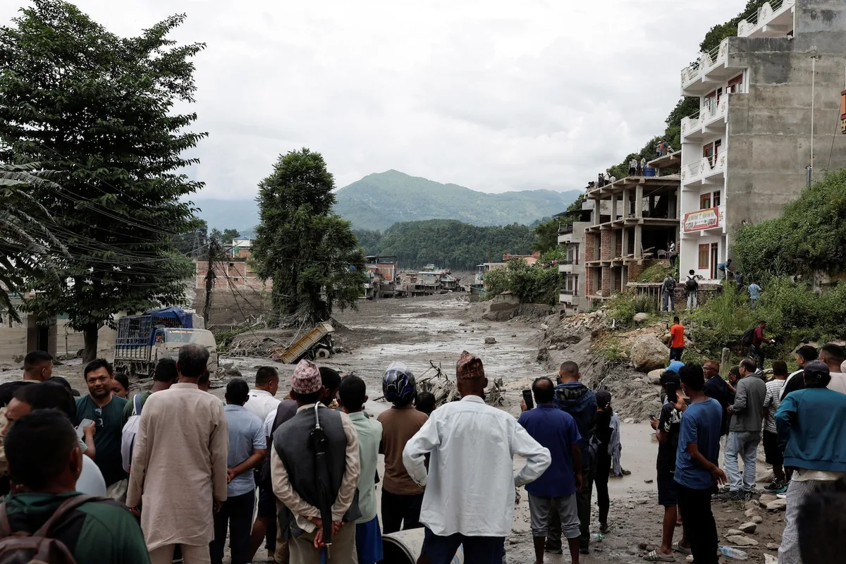 At least 22 dead, hundreds missing in flash floods on Nepal-China border