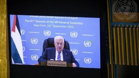 El presidente de la Autoridad Palestina acusa a Israel de limpieza étnica y denuncia inacción de la Comunidad Internacional
