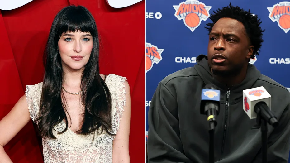 Actress Dakota Johnson was convinced no one could possibly have the name 'OG Anunoby'