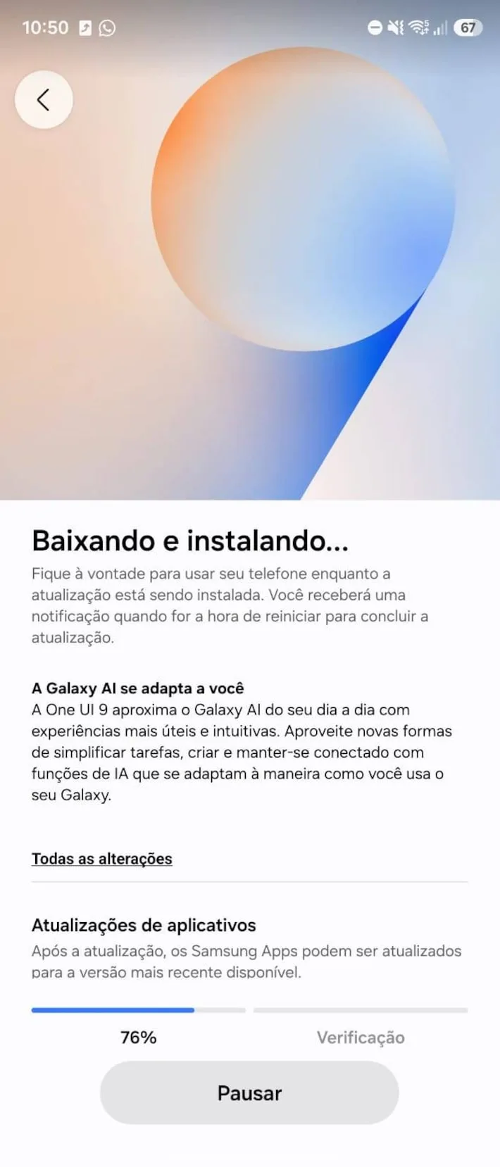 One UI 9 chega ao Galaxy S25, Z Fold 7 e Z Flip 7 vendidos no Brasil