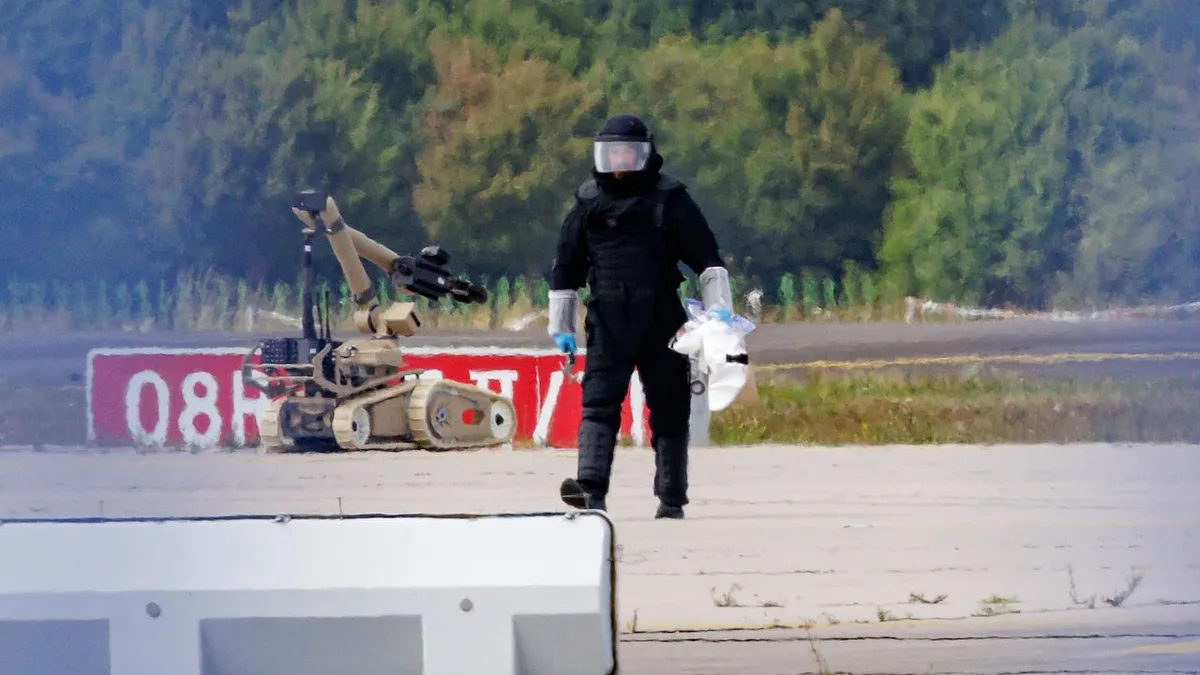 Russia attempted attack at airport last month using explosive-laden drone, Germany says